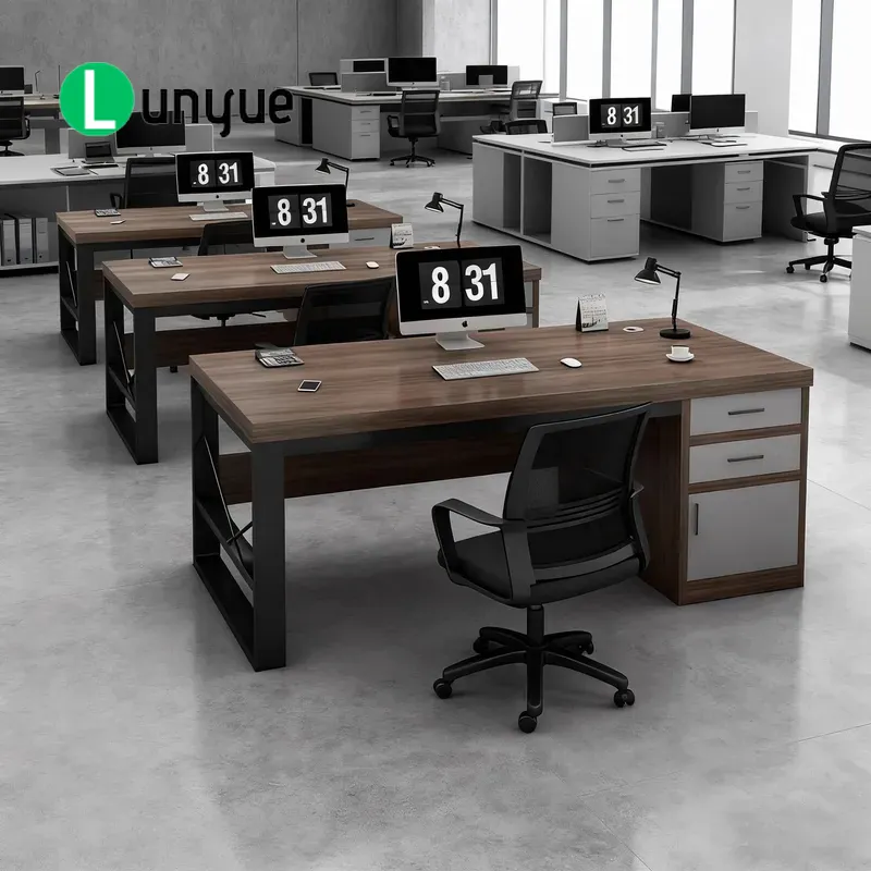Office Furniture Solutions - Офисный стол с креслом и ящиком,