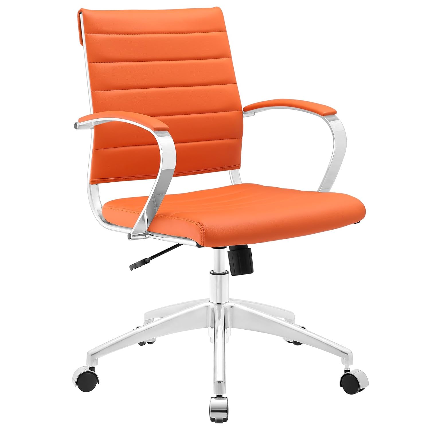 Task Chair Mid Back - Эргономичное офисное кресло с ребристой спинкой