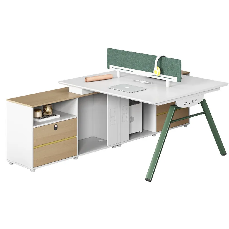 Office Furniture Plan - Комплект офисной мебели для 4 человек: