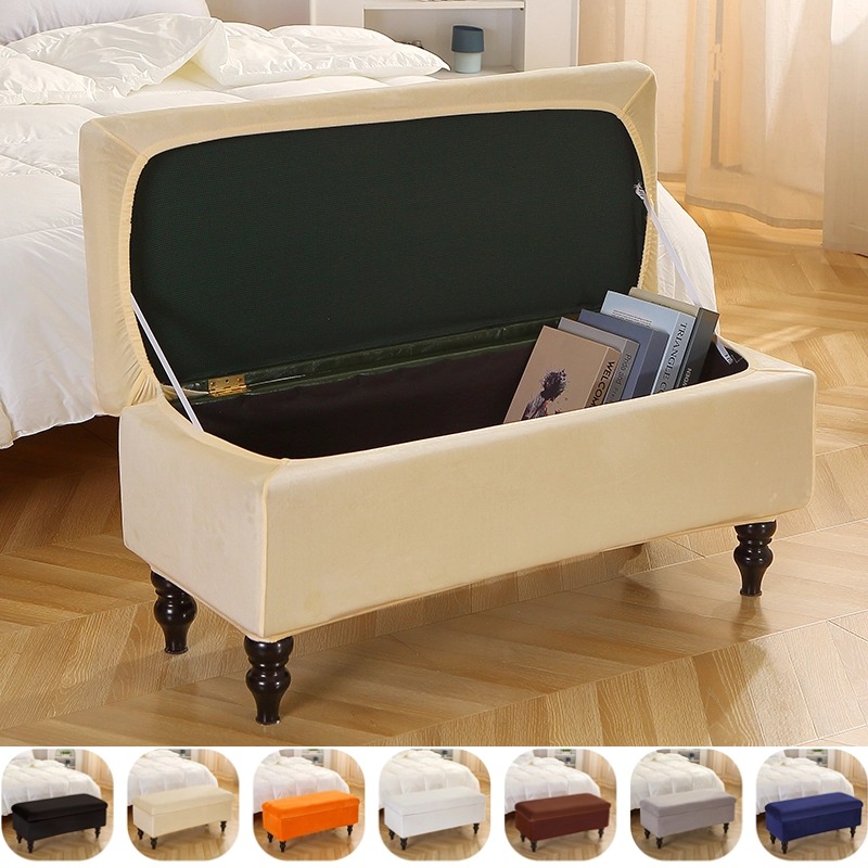 Office Furniture Plan - Мягкий Бархатный Чехол для табурета, 1