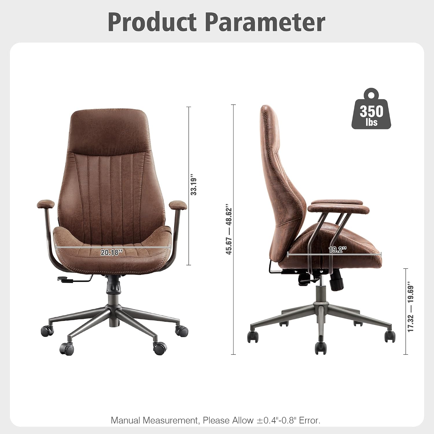 Task Chair Mid Back - Офисное кресло в стиле середины XX