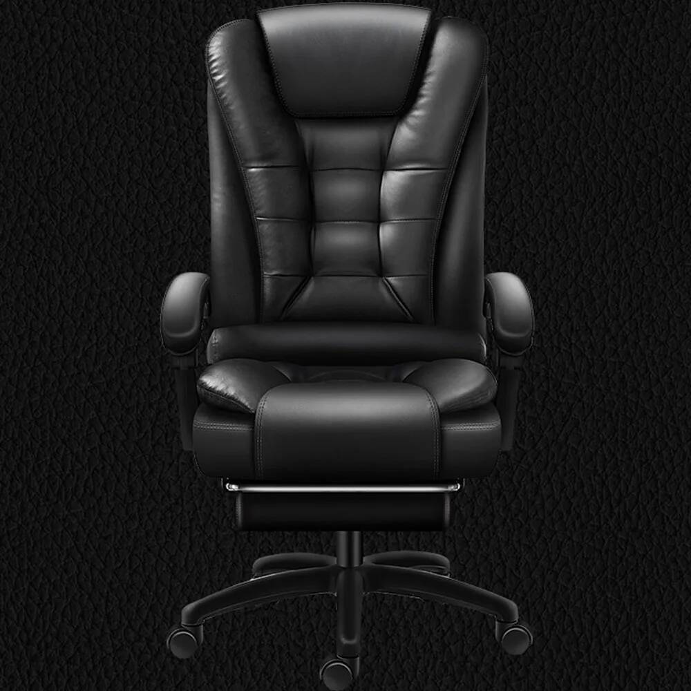 Office Footrest Cushion - Удобное офисное кресло с высокой кожаной