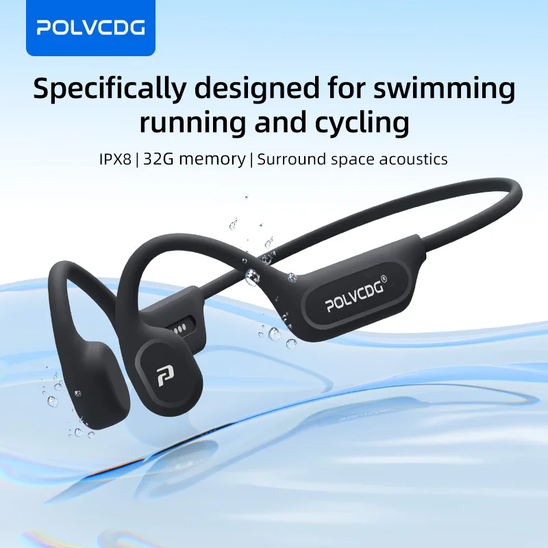 Telephone Headset Office - Наушники с костной проводимостью POLVCDG X9,