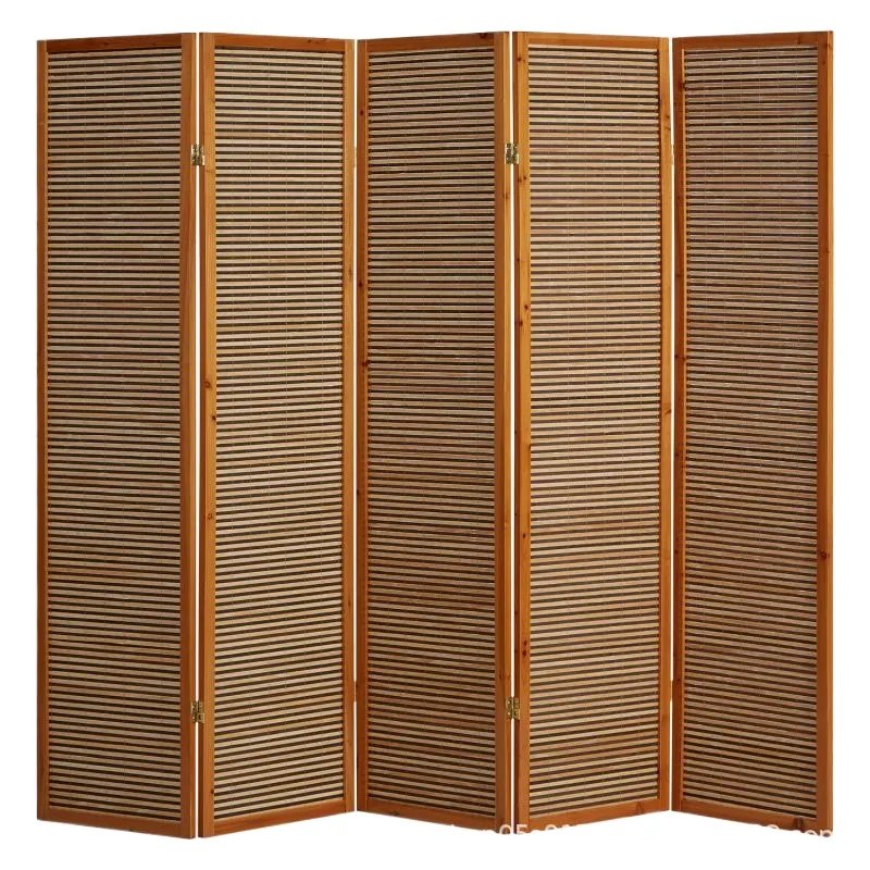 Room Divider Bamboo - Натуральная бамбуковая складная перегородка для спальни,
