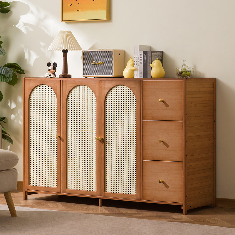 Room Divider Bamboo - Шкаф для гостиной в ретро-стиле из