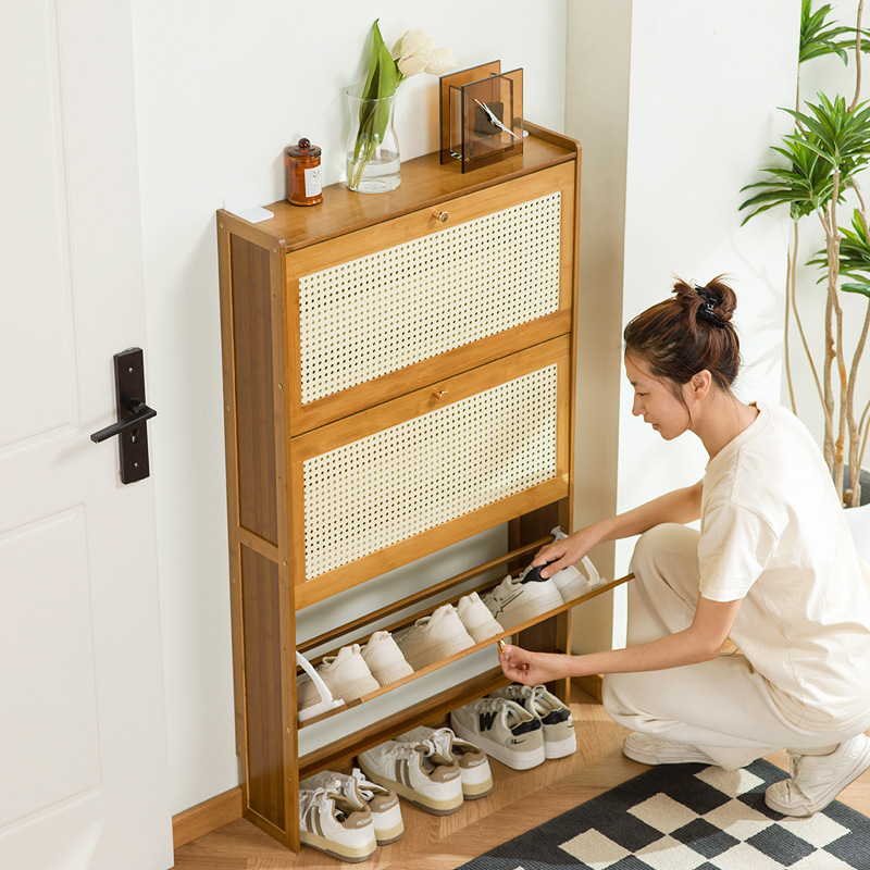 Деревянный шкаф для обуви, пле – обзор и цена Room Divider Bamboo