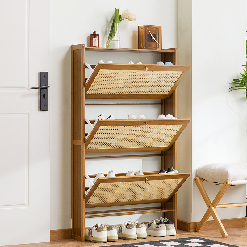 Деревянный шкаф для обуви, пле – обзор и цена Room Divider Bamboo