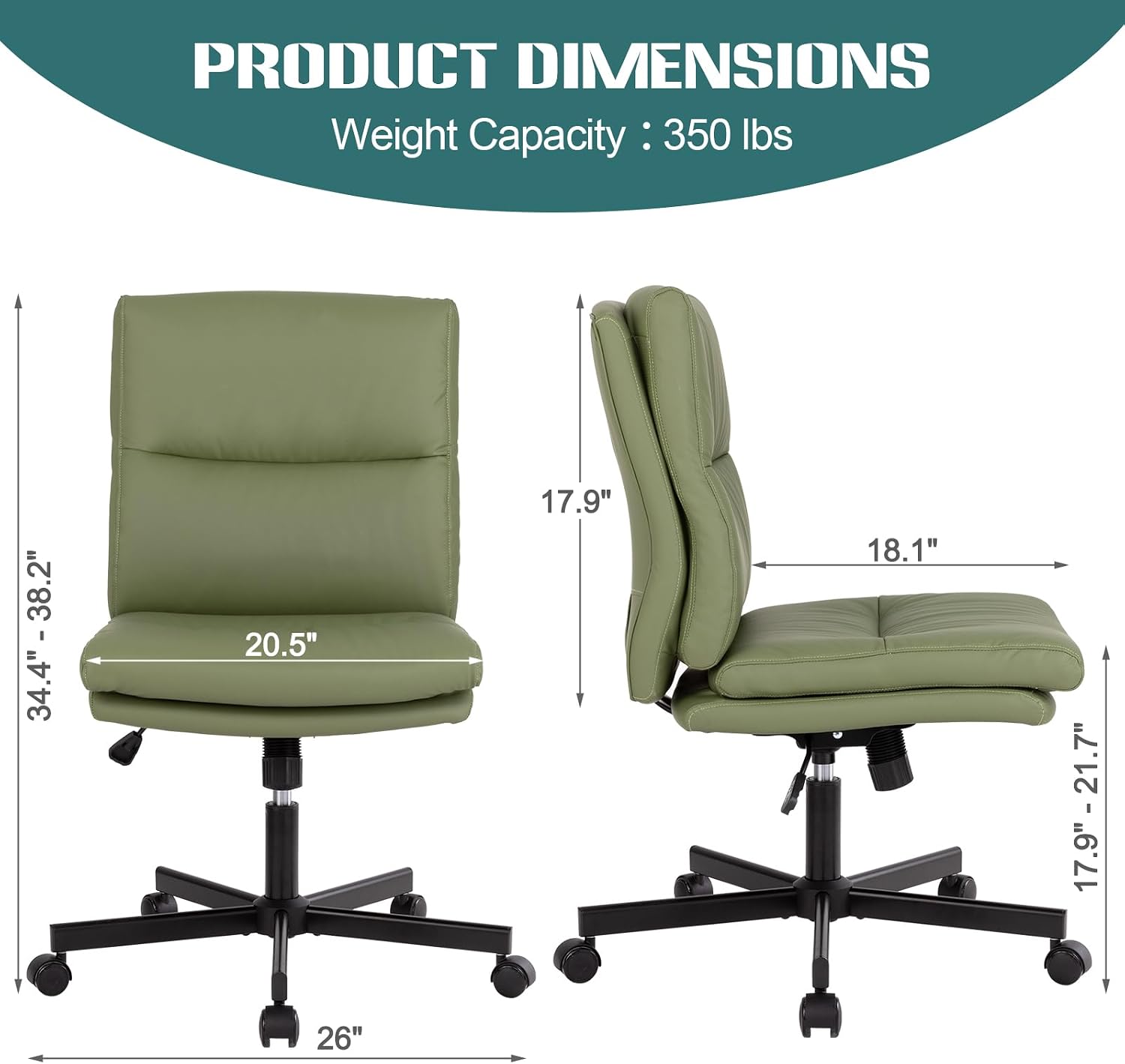 Офисное кресло без подлокотник – обзор и цена Task Chair Mid Back