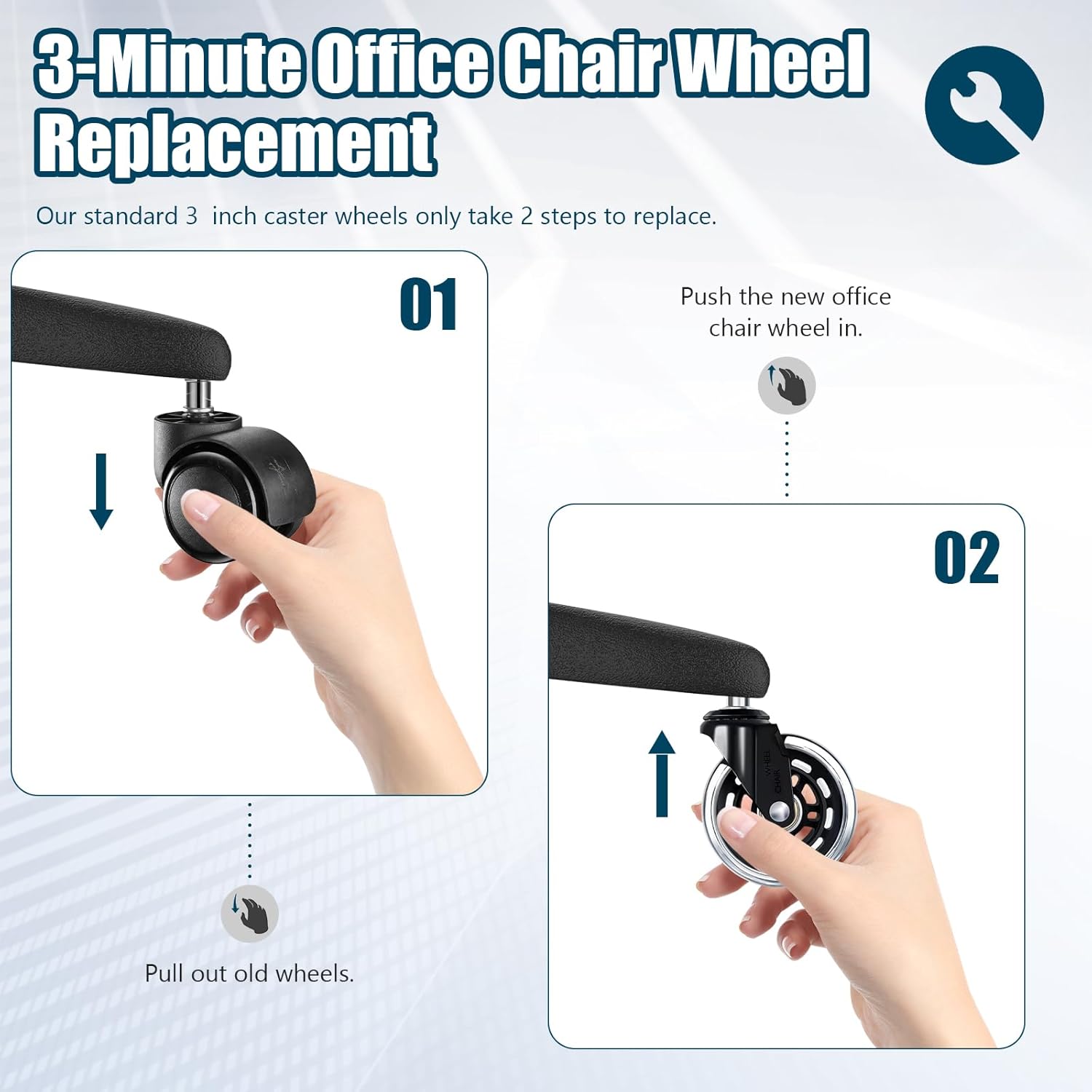 Комплект из 5 колесиков для оф – обзор и цена Office Furniture Solutions