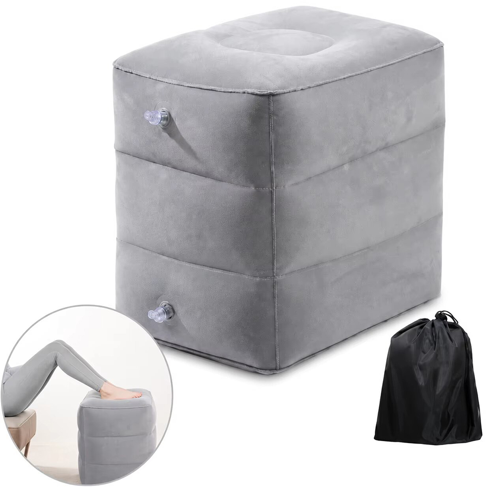 Портативная надувная подушка-п – обзор и цена Office Footrest Cushion