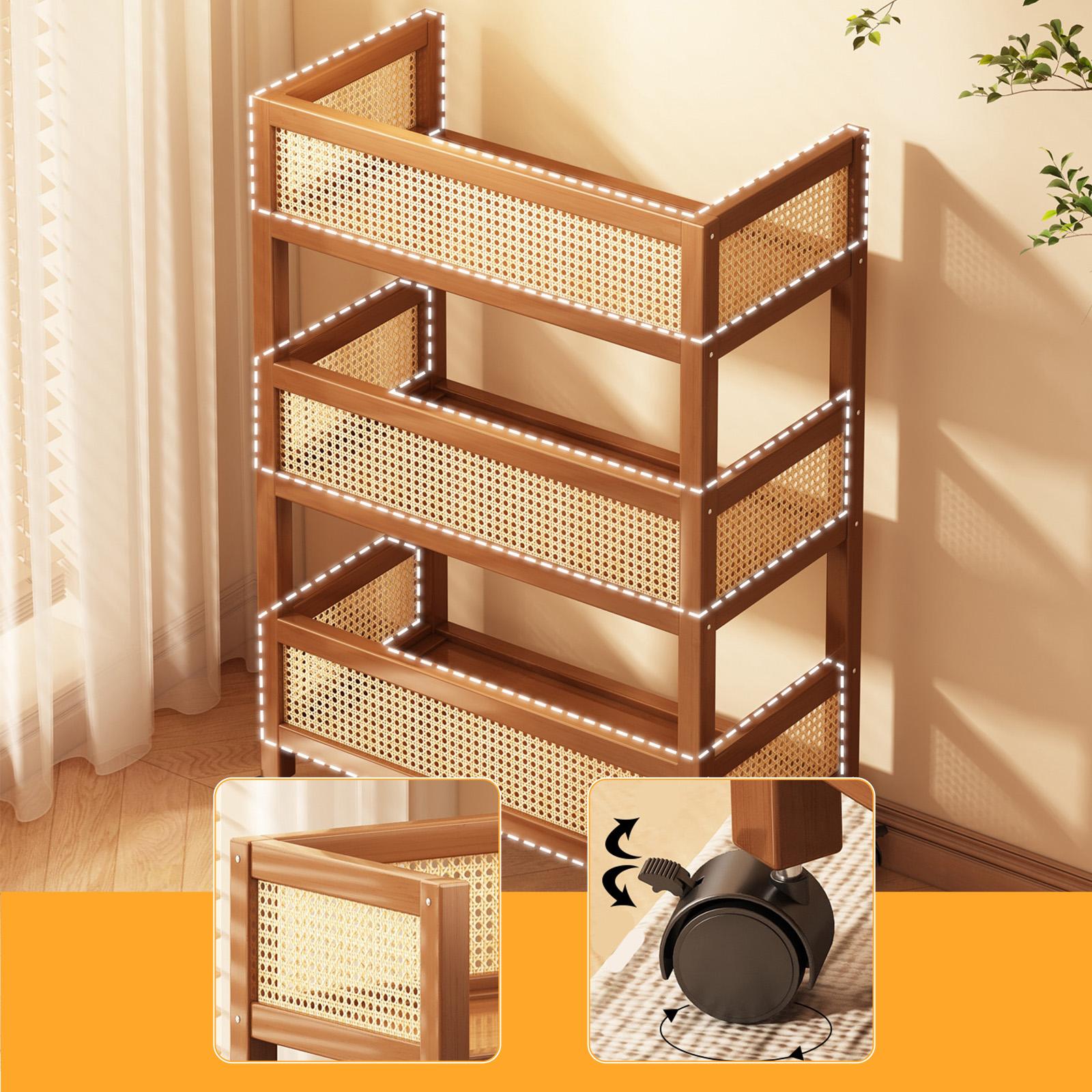 Трехъярусная передвижная тележ – обзор и цена Room Divider Bamboo