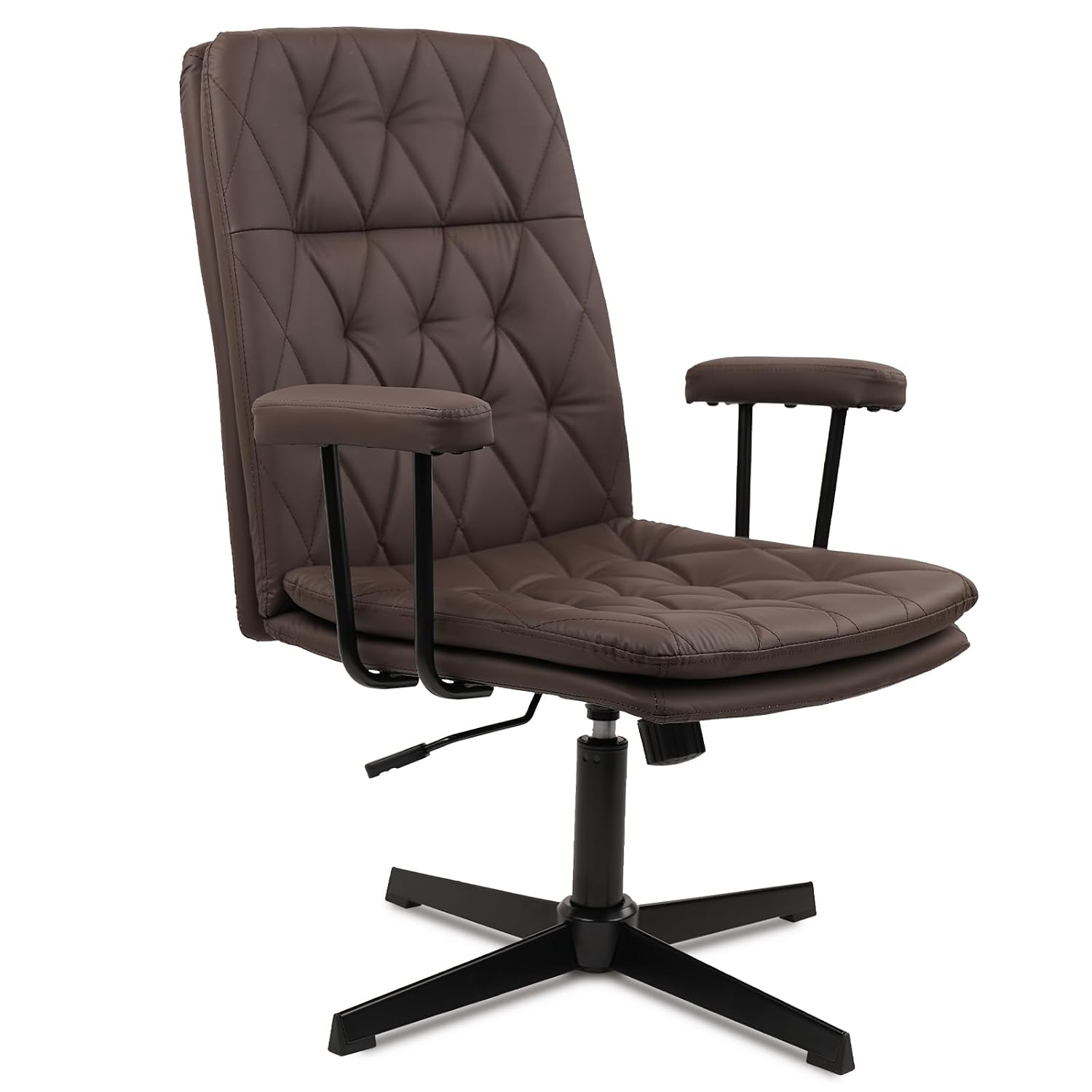 Коричневое кожаное офисное кре – обзор и цена Task Chair Mid Back
