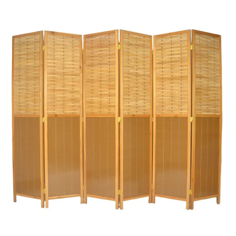 Винтажная складная перегородка – обзор и цена Room Divider Bamboo
