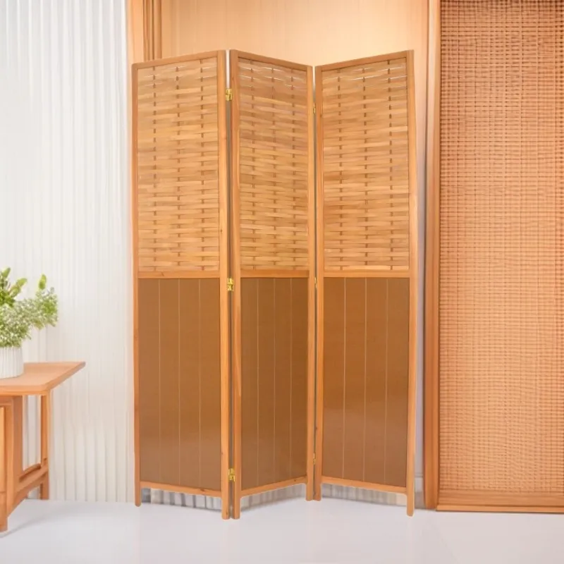 Винтажная складная перегородка – обзор и цена Room Divider Bamboo