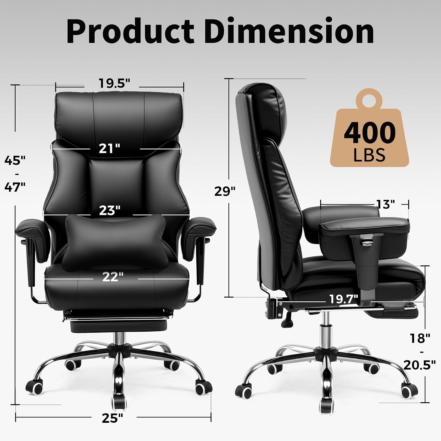 Игровое кресло для крупных и в – обзор и цена Office Footrest Cushion
