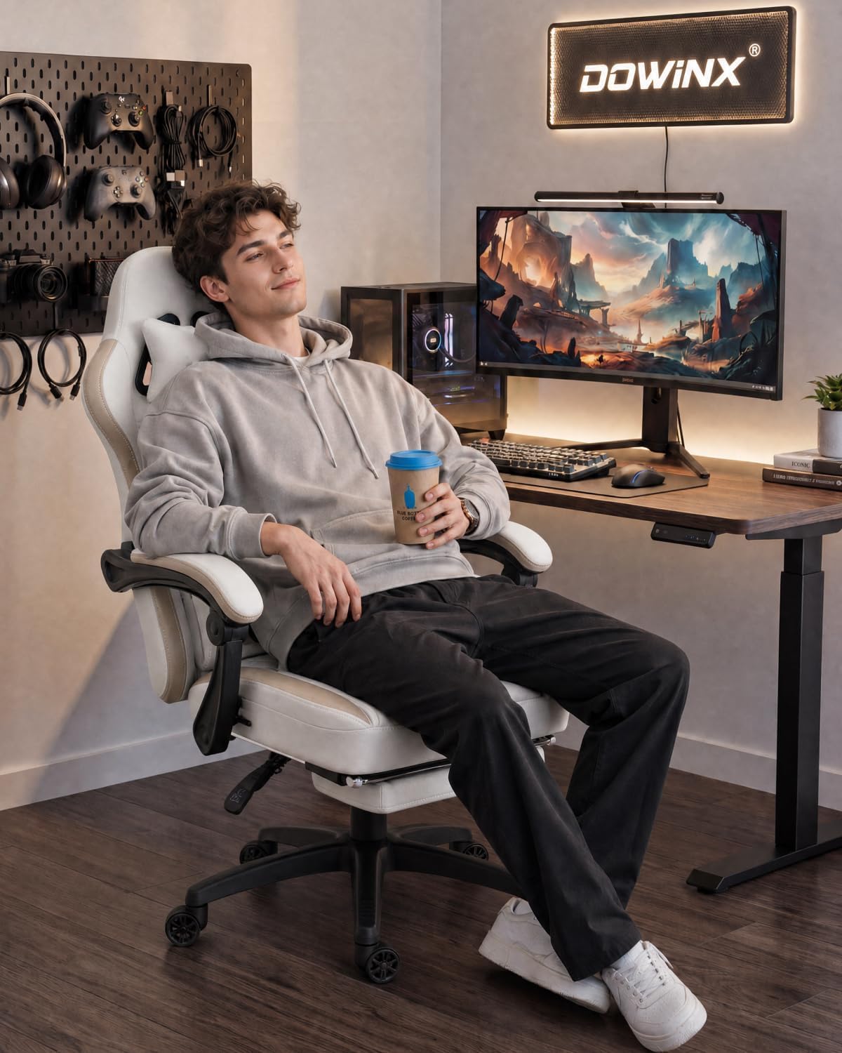Игровое кресло из дышащей ткан – обзор и цена Office Footrest Cushion