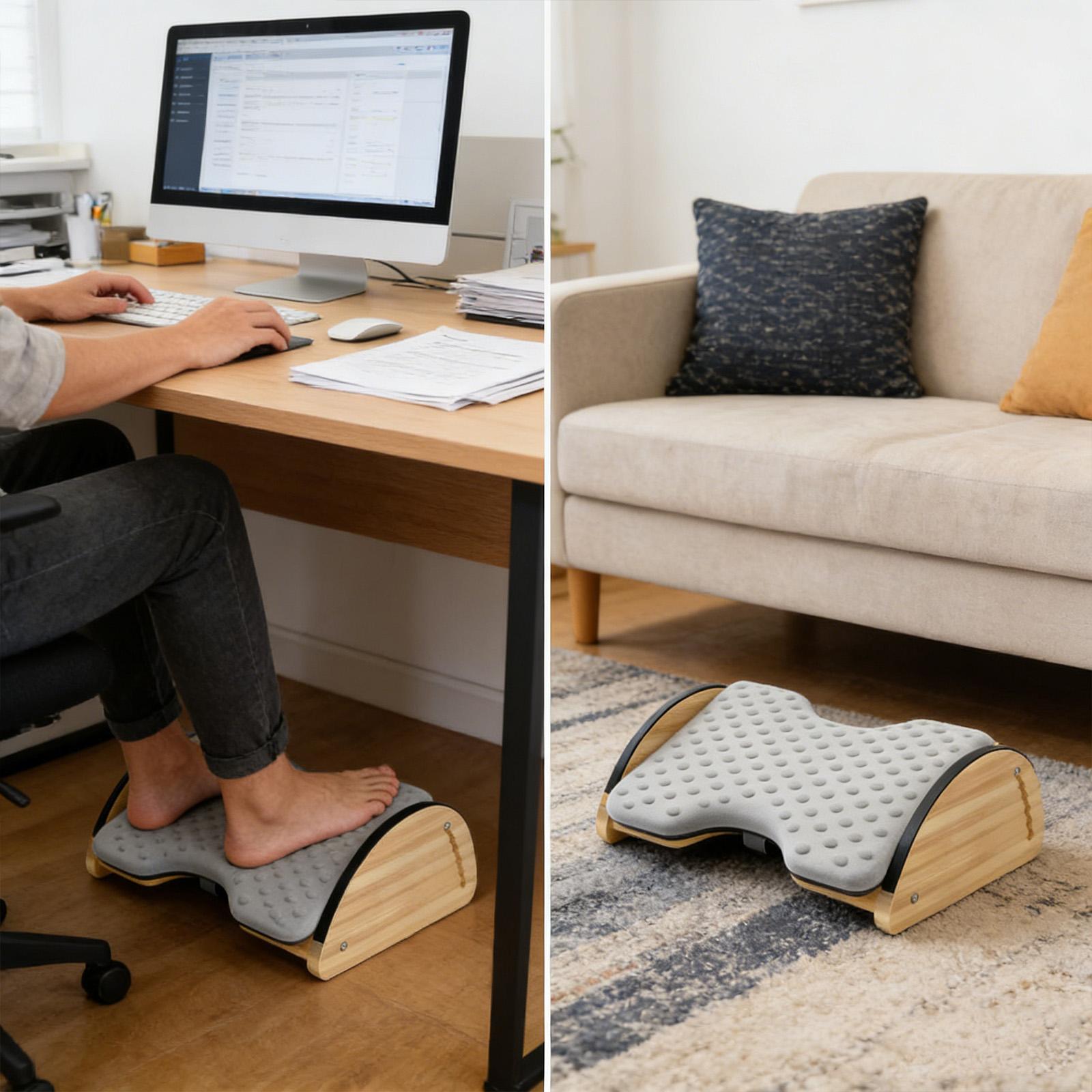 Регулируемая офисная бамбукова – обзор и цена Office Footrest Cushion
