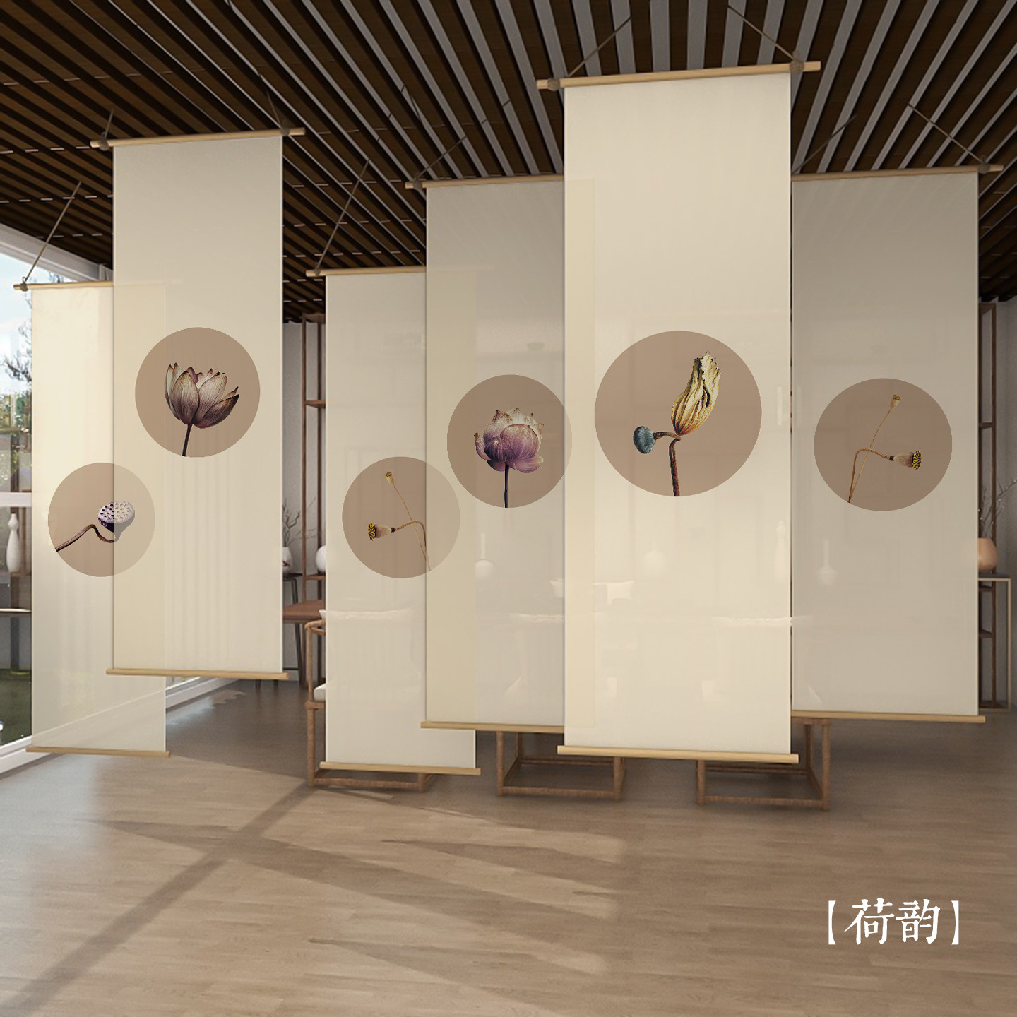 Декоративная перегородка для к – обзор и цена Room Divider Bamboo
