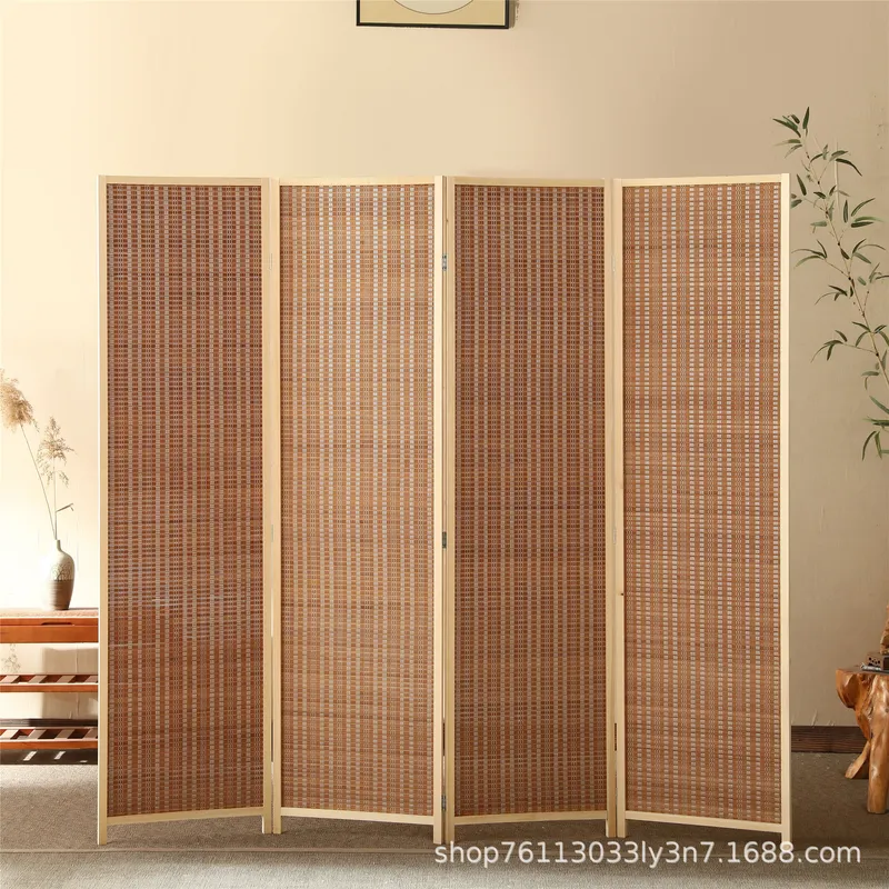 Бамбуковая складная перегородк – обзор и цена Room Divider Bamboo